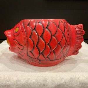 Red Fish Shaped Pet Toy